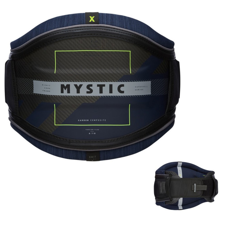 Achat harnais kite ceinture Mystic Majestic X 2022 bleu | Harnais rigide