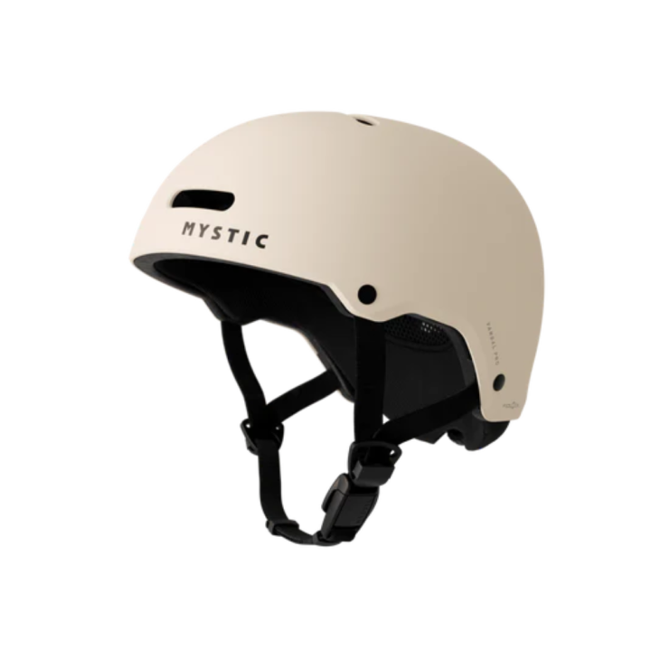 Casque de protection Mystic Vandal coloris beige pour sports nautiques 3