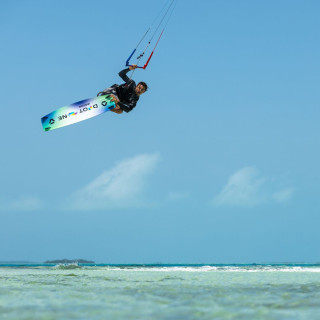 Aile kitesurf Duotone EVO SLS Blanc 2025 en Stock au Meilleur Prix | Aile de kite à boudin