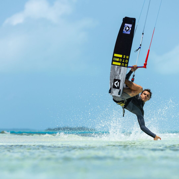 Aile kitesurf Duotone EVO SLS Blanc 2025 en Stock au Meilleur Prix | Aile de kite à boudin