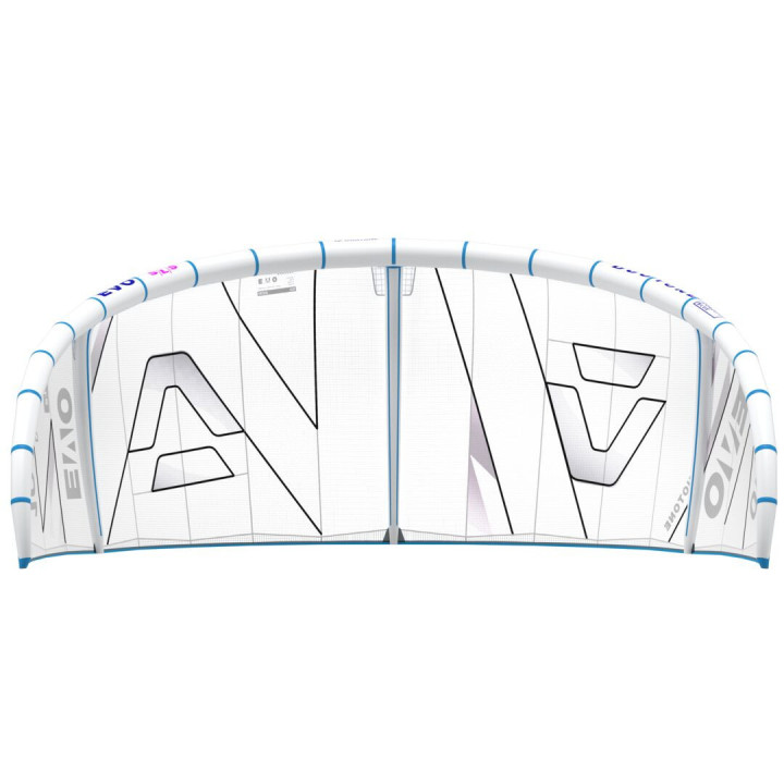 Aile kitesurf Duotone EVO SLS Blanc 2025 en Stock au Meilleur Prix | Aile de kite à boudin