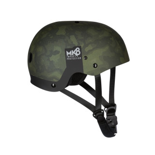 Casque Mystic MK8 X en néoprène à motif camouflage avec fermeture magnétique