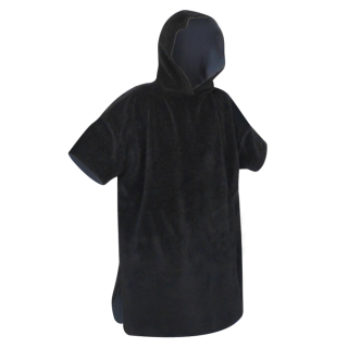 Poncho reversible forward wip noir | Poncho de plage pas cher