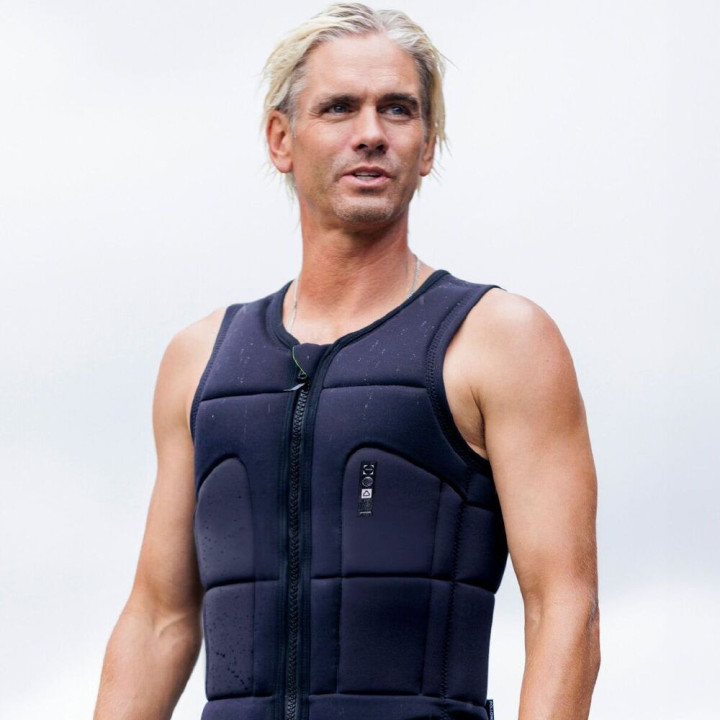 Gilet wakeboard Follow global noir | Gilet impact wakeboard pas cher