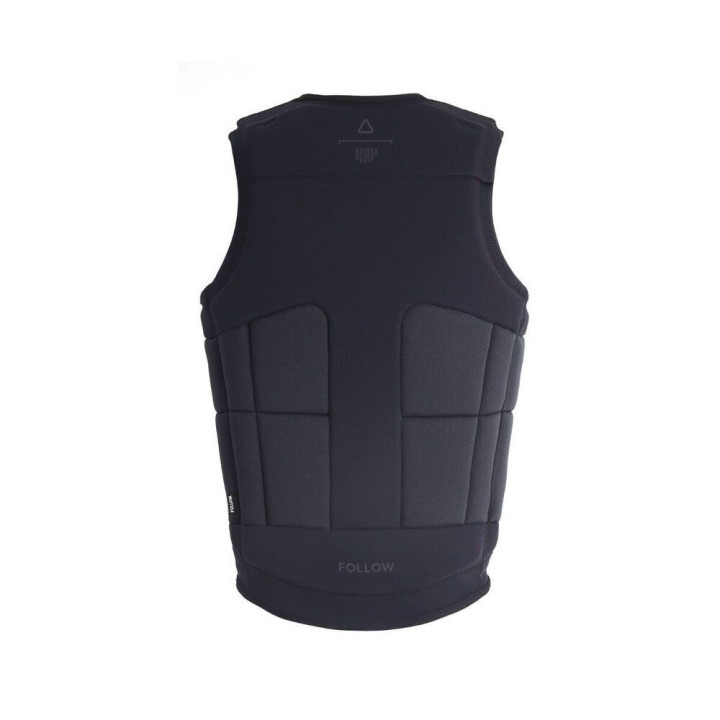 Gilet wakeboard Follow global noir | Gilet impact wakeboard pas cher