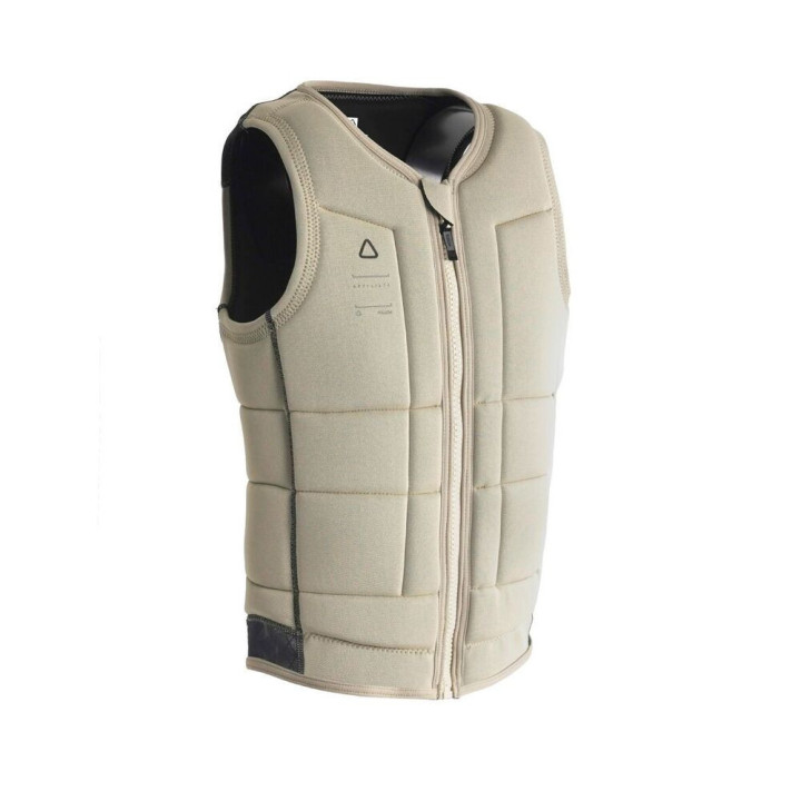 Gilet wakeboard Follow affiliate beige | Gilet impact wakeboard pas cher