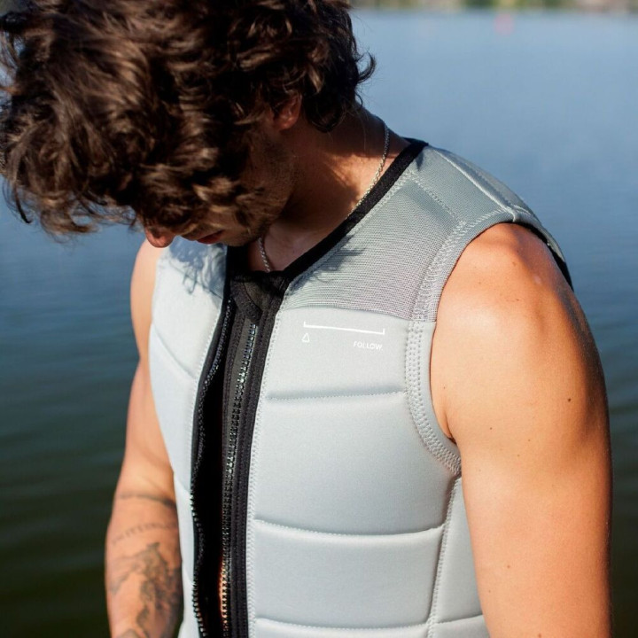 Gilet wakeboard Follow section stone  | Gilet impact wakeboard pas cher