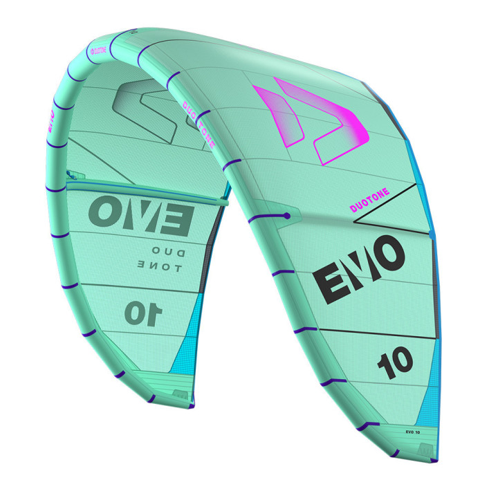 Aile kitesurf Duotone EVO 2025 en Stock au Meilleur Prix | Aile de kite à boudin