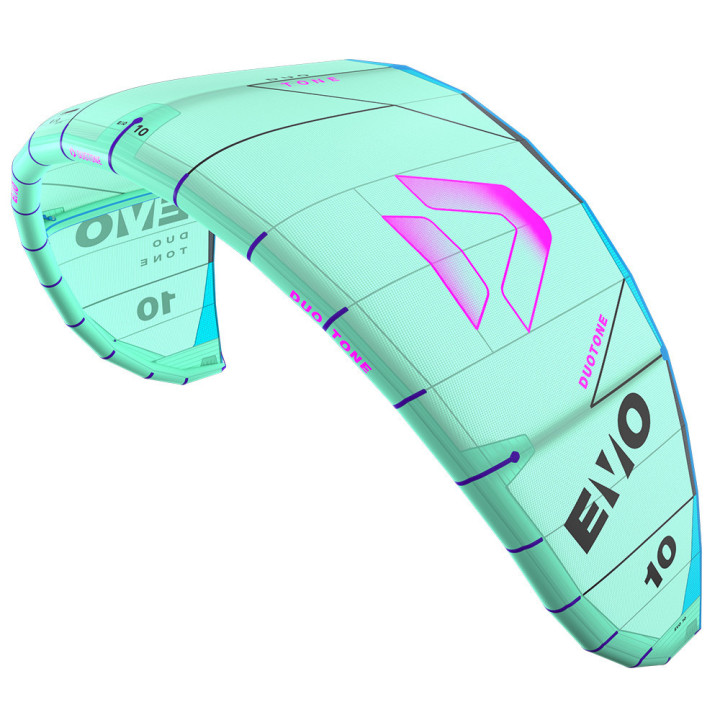 Aile kitesurf Duotone EVO 2025 en Stock au Meilleur Prix | Aile de kite à boudin