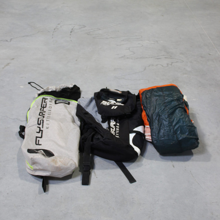 Aile de kitesurf occasion Flysurfer Sonic 2 Race 11m vue de face 4
