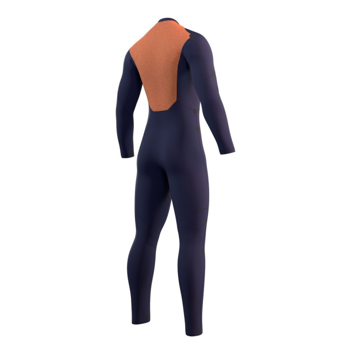 Combinaison intégrale Mystic Star 4 3 back zip noir homme | combi neoprene hiver pas cher