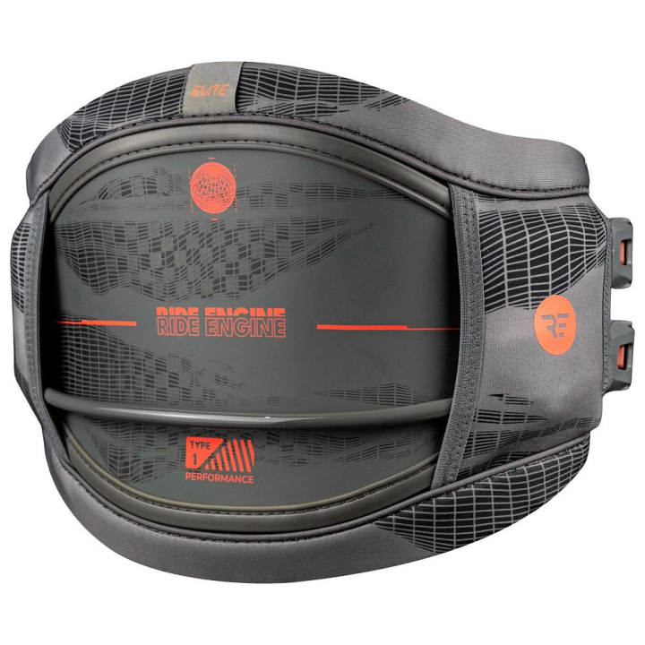 Harnais kitesurf ride engine elite carbon type 1 hyperlock graphite