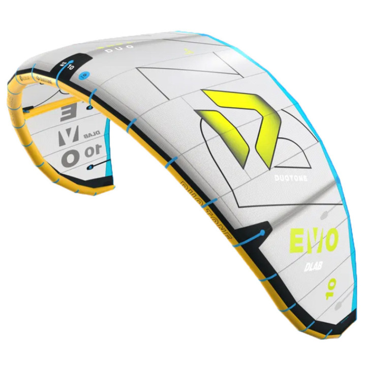 Aile kitesurf Duotone Evo D/Lab 2026 en Stock au Meilleur Prix | Aile de kite à boudin freeride