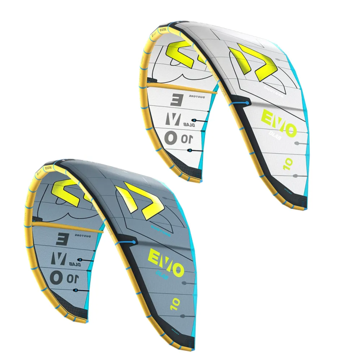 Aile kitesurf Duotone Evo D/Lab 2026 en Stock au Meilleur Prix | Aile de kite à boudin freeride