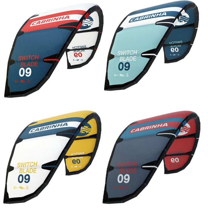 Aile kitesurf Cabrinha Switchblade 2024 en Stock au Meilleur Prix | Aile de kite à boudin freeride