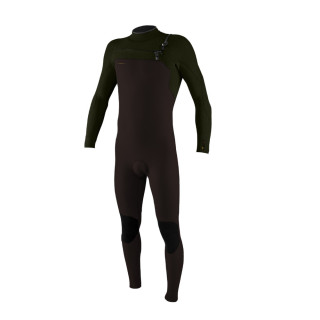Combinaison neoprene o neill hyperfreak 4-3+ front zip arabica ranger