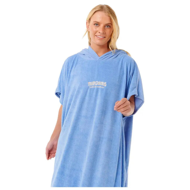 Poncho RIP CURL Classic Surf Towel Blue