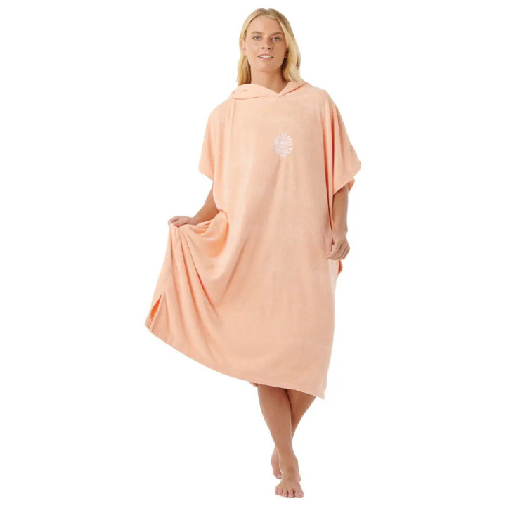 Poncho RIP CURL Classic Surf  Peach