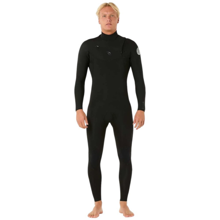 Combinaison de surf neoprene Rip Curl Dawn Patrol 4/3 chest zip manches longues homme 2026 | combi neoprene pas cher