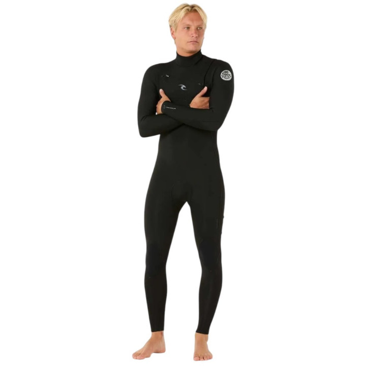 Combinaison de surf neoprene Rip Curl Dawn Patrol 4/3 chest zip manches longues homme 2026 | combi neoprene pas cher
