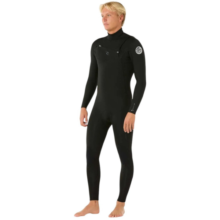 Combinaison de surf neoprene Rip Curl Dawn Patrol 4/3 chest zip manches longues homme 2026 | combi neoprene pas cher