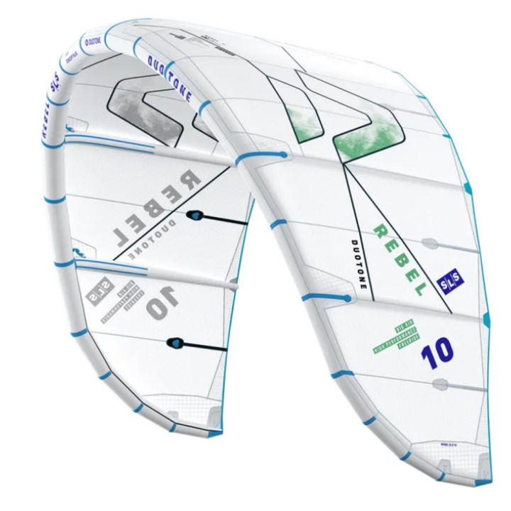 Aile kitesurf Duotone Rebel SLS Concept Blue 2026 en Stock au Meilleur Prix | Aile de kite à caisson freeride