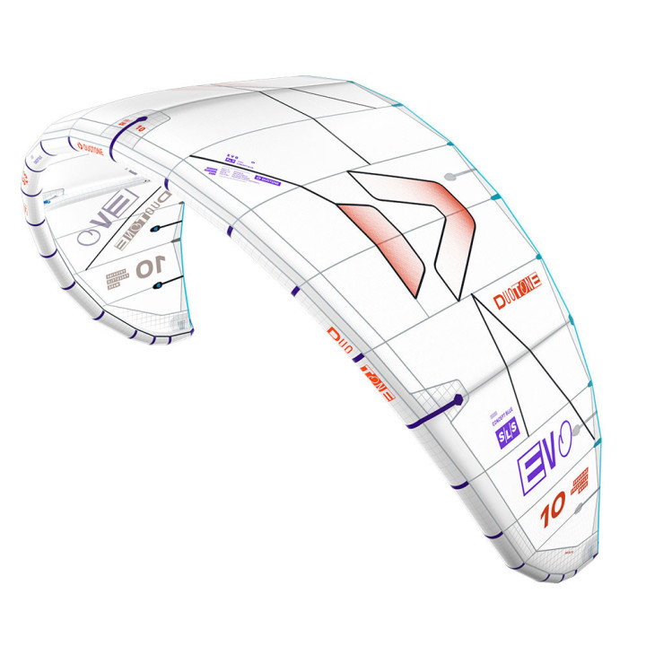 Aile kitesurf Duotone EVO SLS Concept Blue 2026 en Stock au Meilleur Prix | Aile de kite à caisson freeride