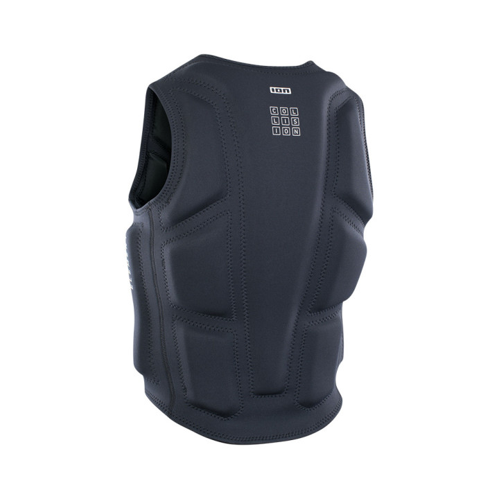 Gilet impact wakeboard Ion homme Collision Element Side Zip Noir | Gilet wakeboard pas cher