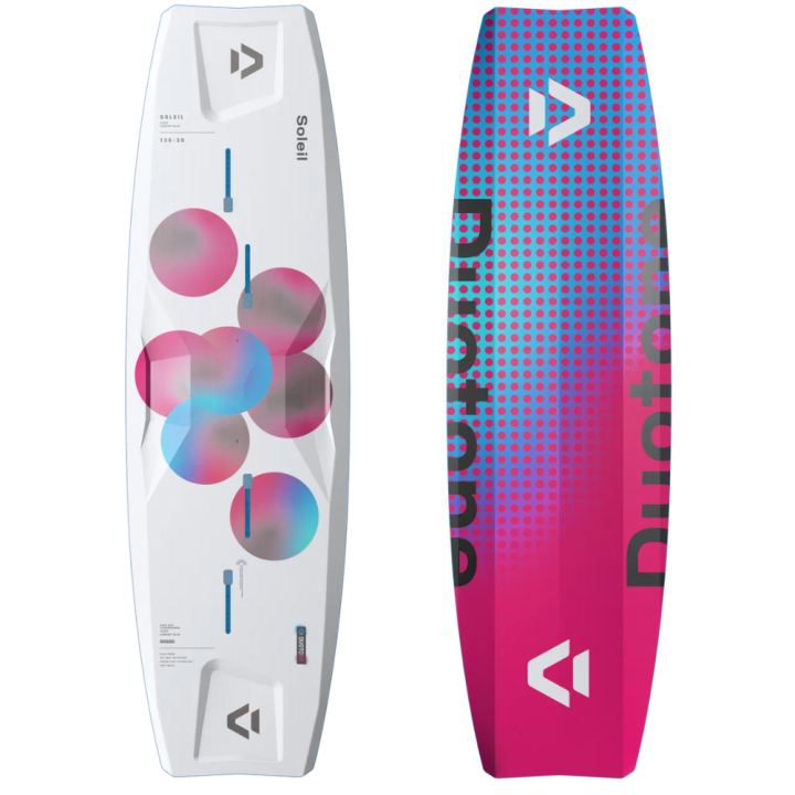 Planche kitesurf twintip Duotone Soleil Concept Blue 2026 | Board de Kite Twintip débutant pas chère