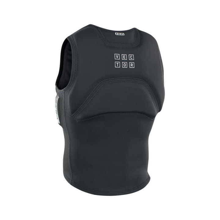 Gilet impact Ion Vector Core Front Zip Noir vue de face 2
