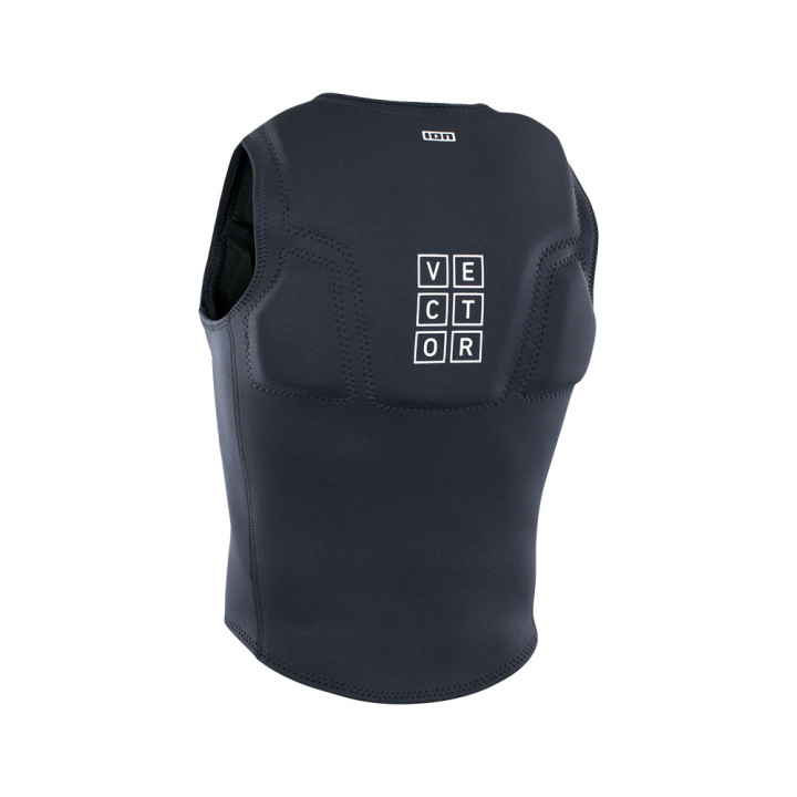 Gilet impact Ion Vector Element Side Zip homme coloris noir vue détail
