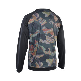 T-shirt lycra manches longues Ion Grey Camo protection UV homme