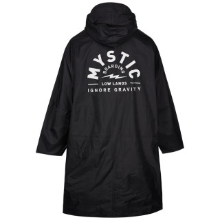 Poncho Mystic Wingman Jacket noir vue de face après session