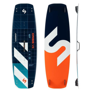 Planche kitesurf Slingshot Crisis V8 | Board de Kite Twintip polyvalente au meilleur prix