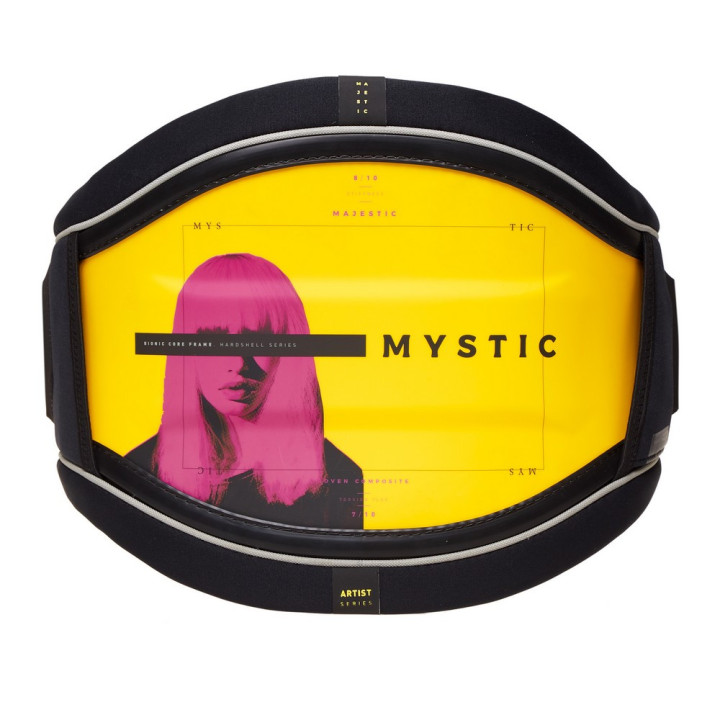 Achat harnais kite ceinture Mystic Majestic jaune 2022 | Harnais rigide