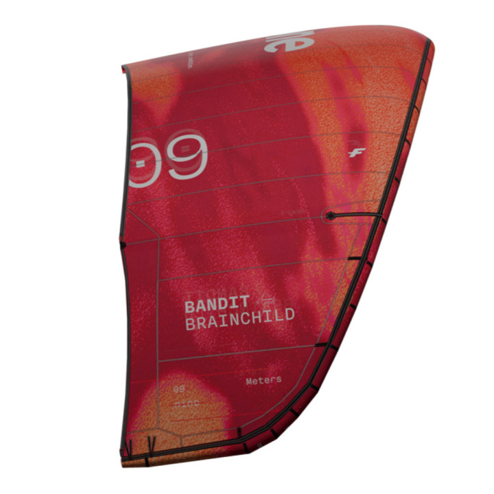 Aile kitesurf F-one Bandit Brainchild V2 2026 en Stock au Meilleur Prix | Aile de kite à boudin freeride