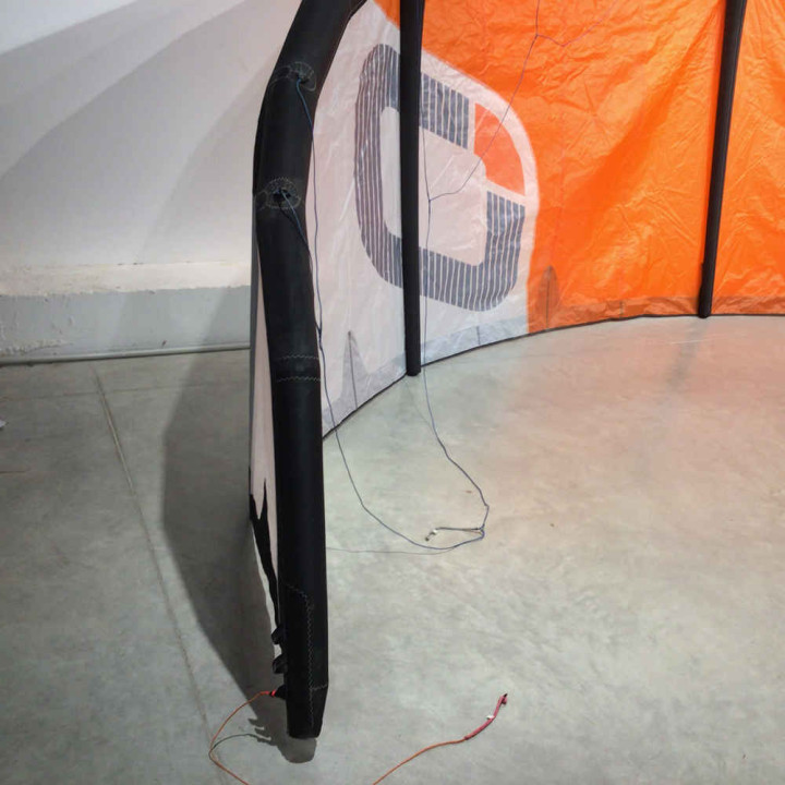 OCCASION - Aile KITESURF ozone edge V12 COMPLETE - 8.0m