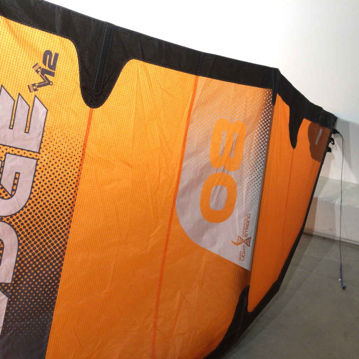 OCCASION - Aile KITESURF ozone edge V12 COMPLETE - 8.0m