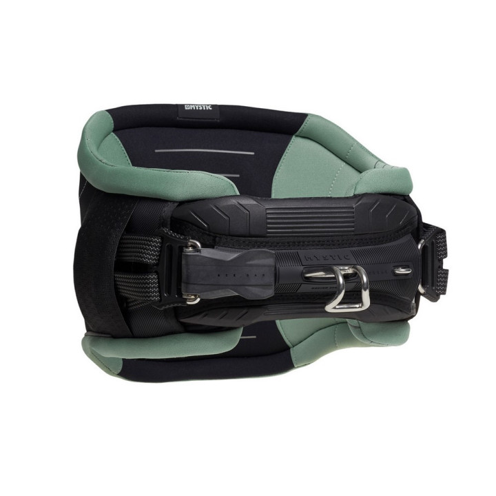 Achat harnais kite ceinture Mystic Star 2022 noir vert | Harnais souple