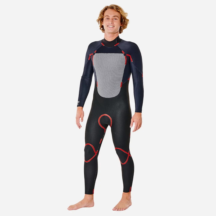 Combinaison néoprène Rip Curl omega 4/3 back zip steamer black