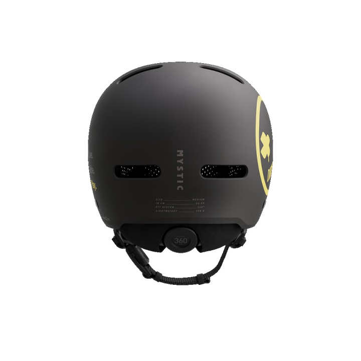 Casque de protection Mystic Vandal Pro Dirty Habits vue de côté
