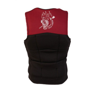 Impact Vest Sooruz Jules Charraud Pro Model Frontzip 2023 Wine | Flysurf.com