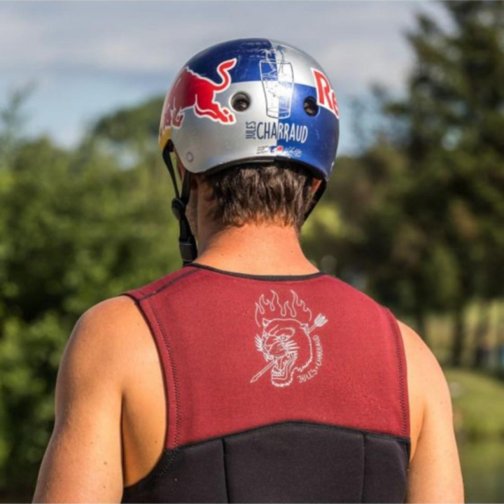 Impact Vest Sooruz Jules Charraud Pro Model Frontzip 2023 Wine | Flysurf.com