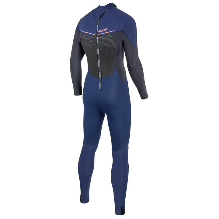 Combi de surf intégrale Prolimit Fusion Streamer 4 3 navy manches homme 2023 | combinaison neoprene hiver pas cher