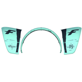 Aile kitesurf F-one Bandit XVI 2023 Mint/Onyx en Stock au Meilleur Prix | Aile de kite à boudin freestyle