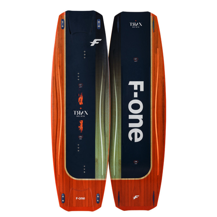 Planche kitesurf twintip F-one Trax HRD Lite Tech 2023 | Board de Kite Twintip polyvalente au meilleur prix