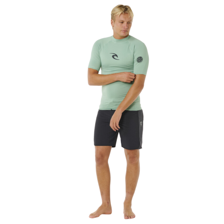 Lycra rip curl waves upf perf manches courtes