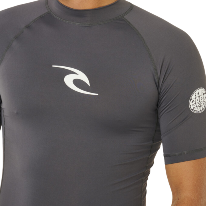 Lycra rip curl waves upf perf manches courtes
