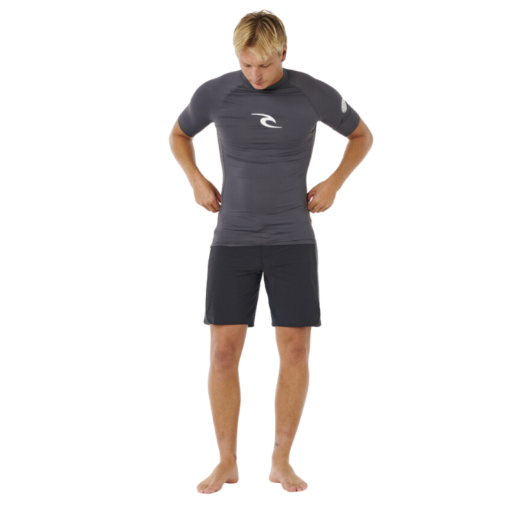 Lycra rip curl waves upf perf manches courtes