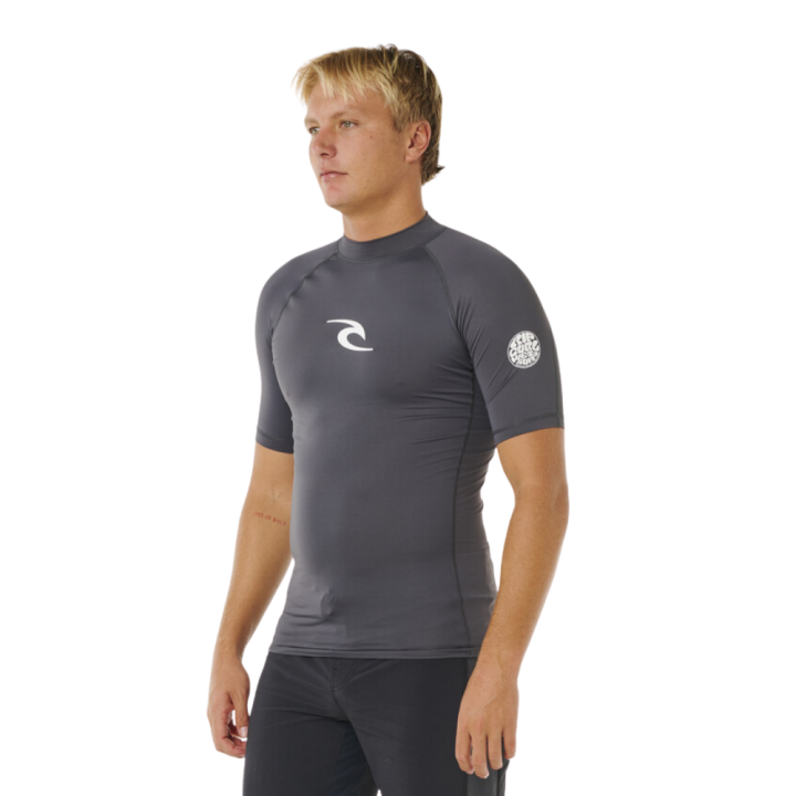 Lycra rip curl waves upf perf manches courtes
